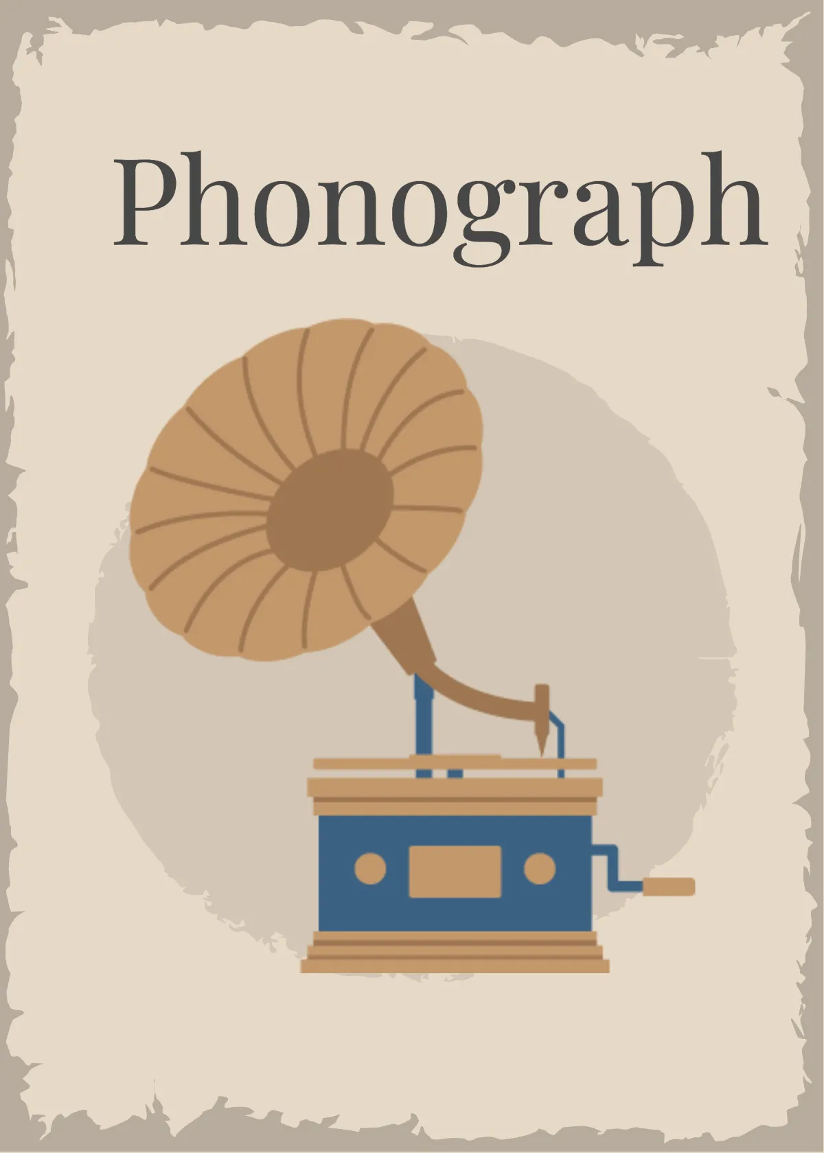 Free Vintage Snap Card Template to Edit Online