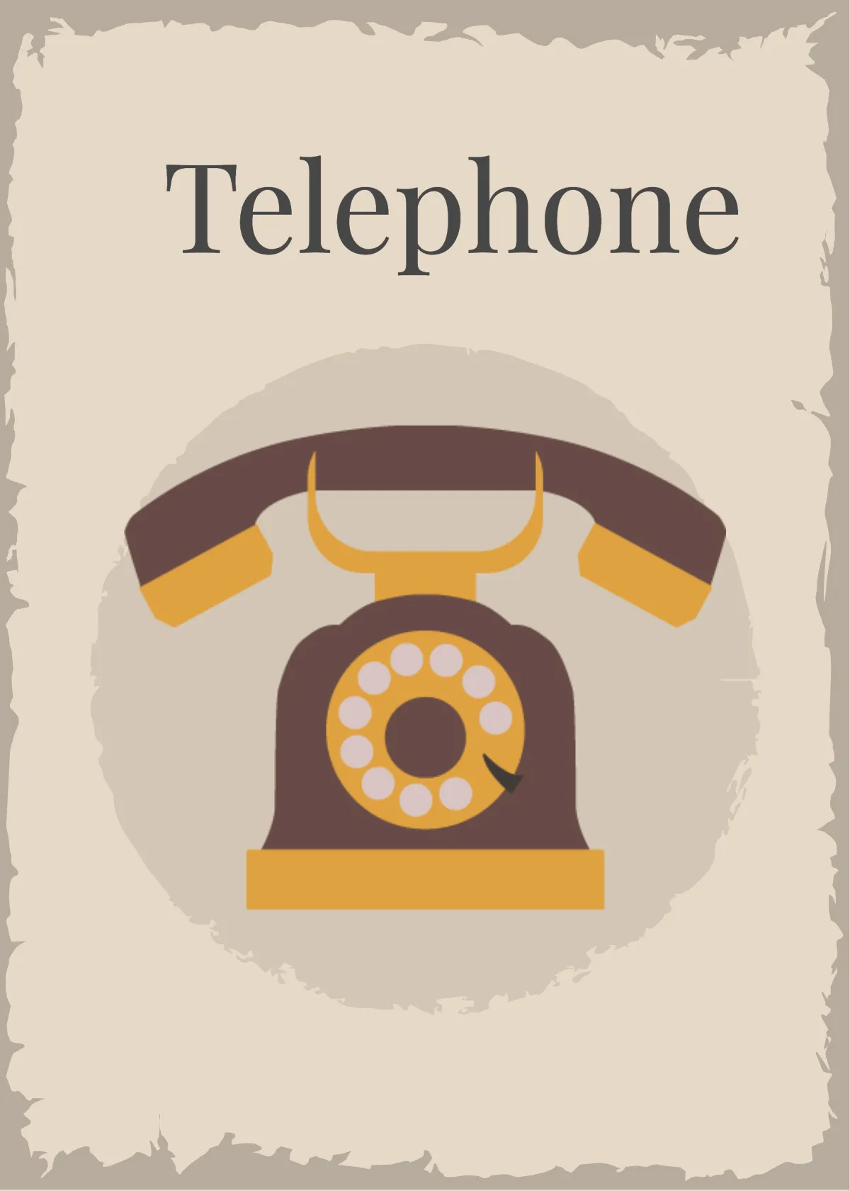 Free Vintage Snap Card Template to Edit Online