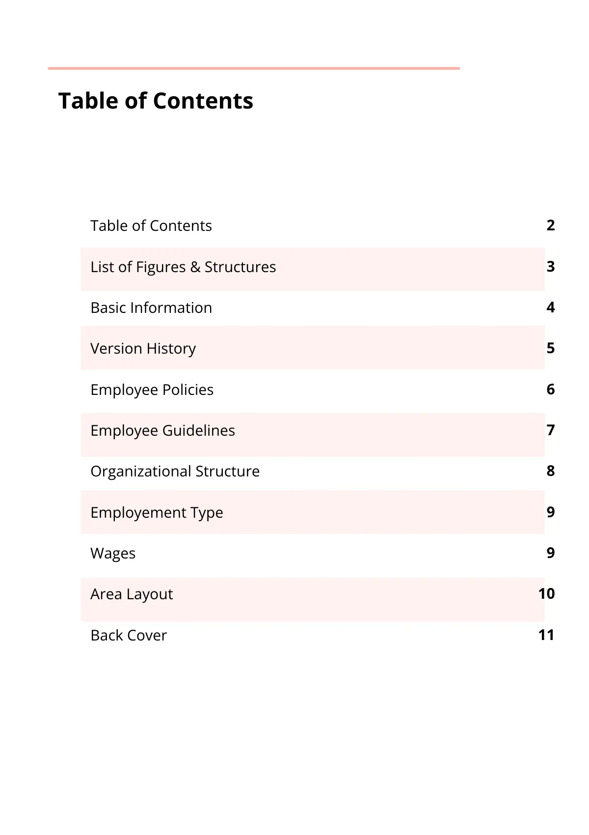 Free Non Profit Employee Handbook Template to Edit Online