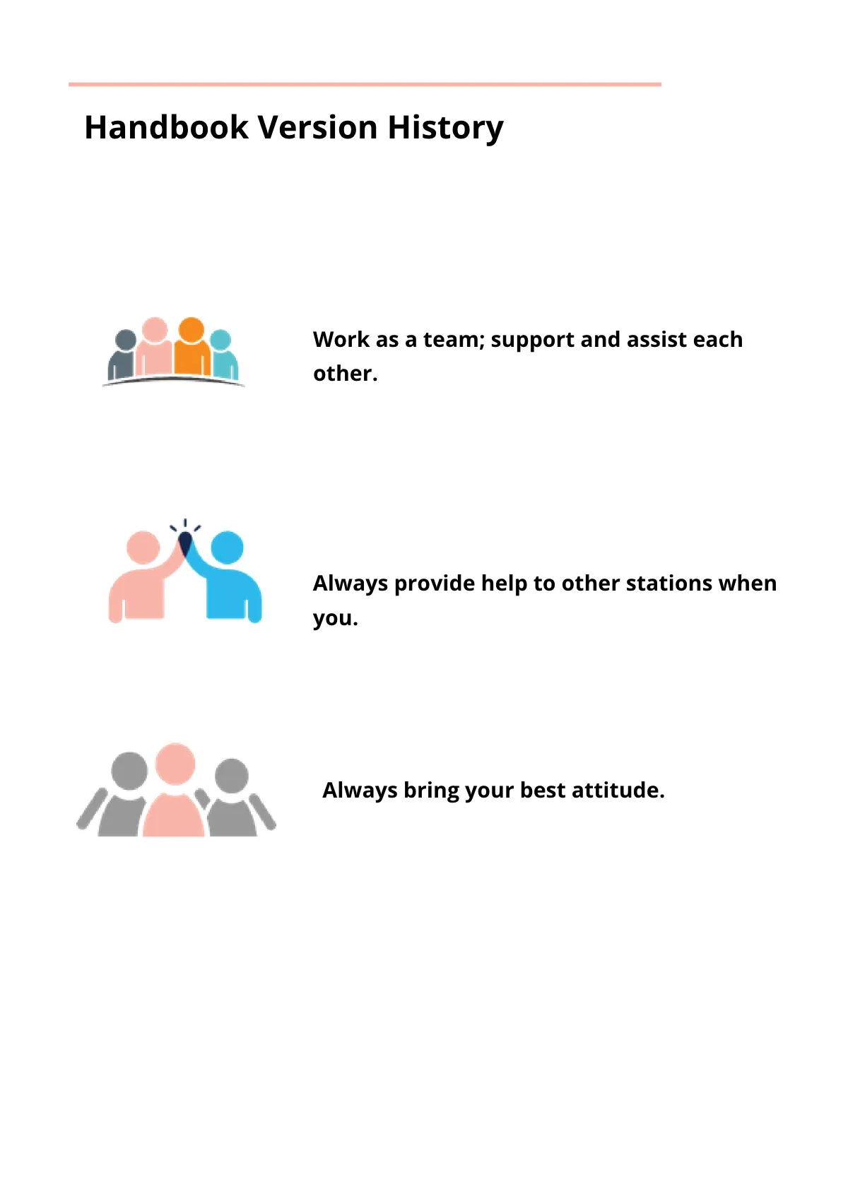 Free Non Profit Employee Handbook Template to Edit Online