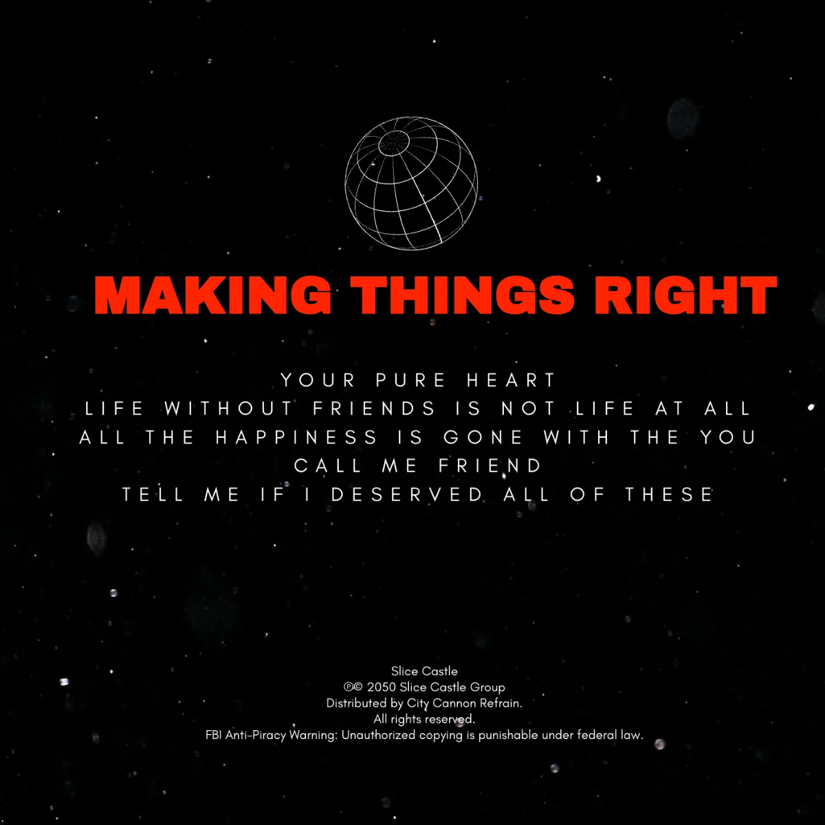 Free Minimalist Album Cover Template to Edit Online