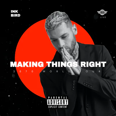 Free Minimalist Album Cover Template to Edit Online