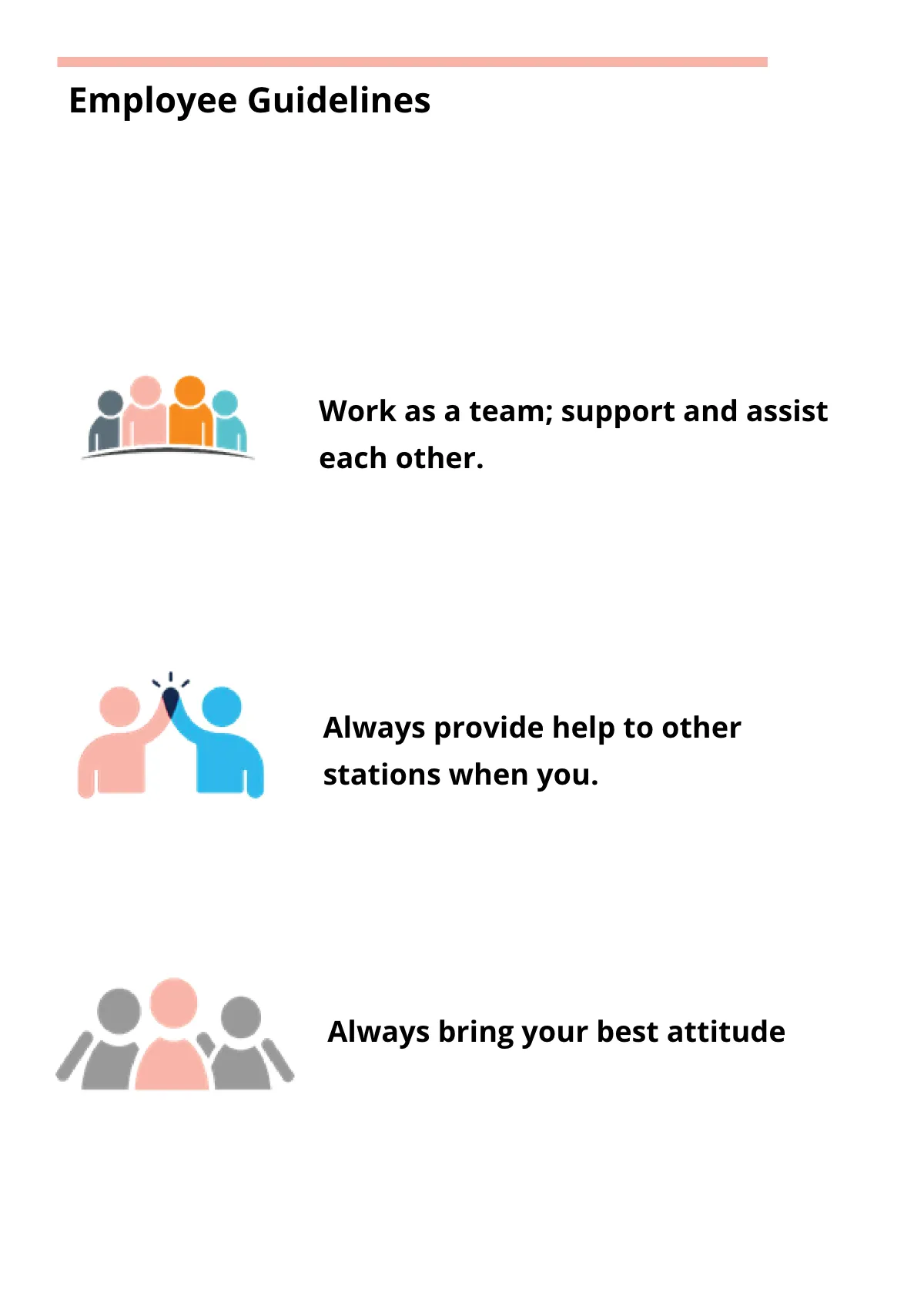 Free Small Business Employee Handbook Template to Edit Online