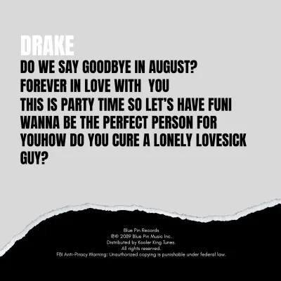 Free Drake Album Cover Template to Edit Online
