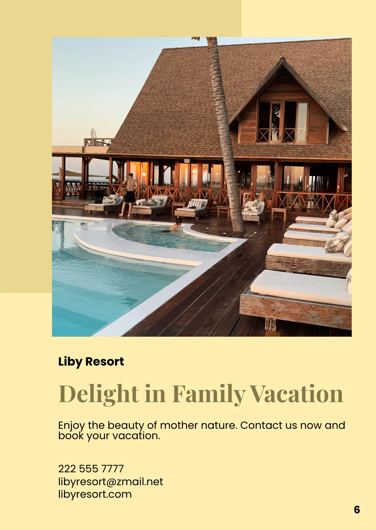 Free Family Souvenir Booklet Template to Edit Online