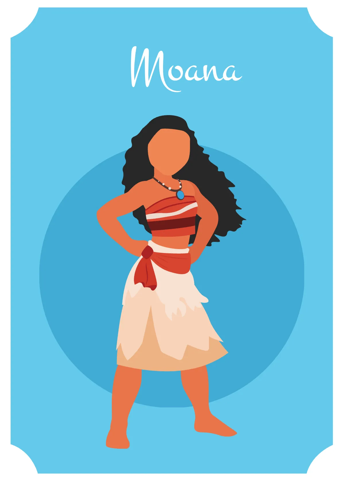 Free Character Snap Card Template to Edit Online