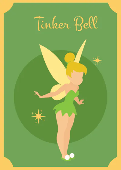 Free Character Snap Card Template to Edit Online