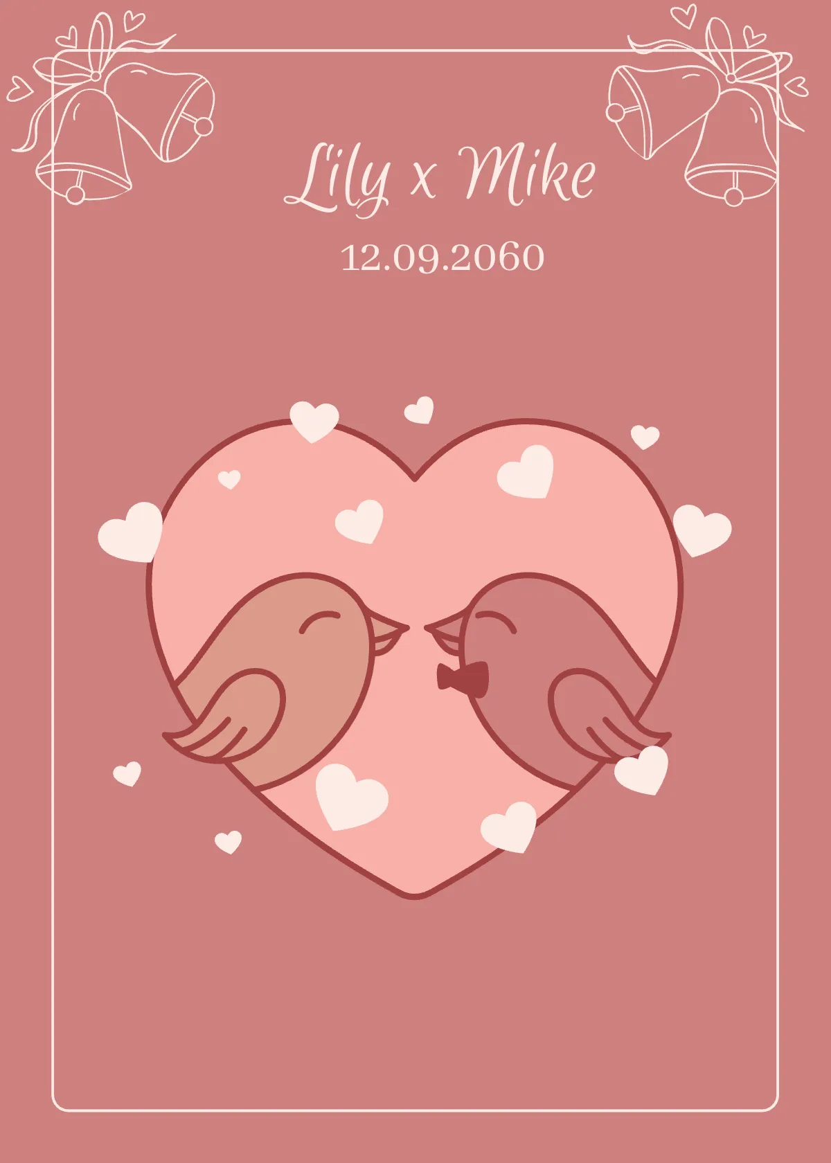 Free Wedding Snap Card Template to Edit Online