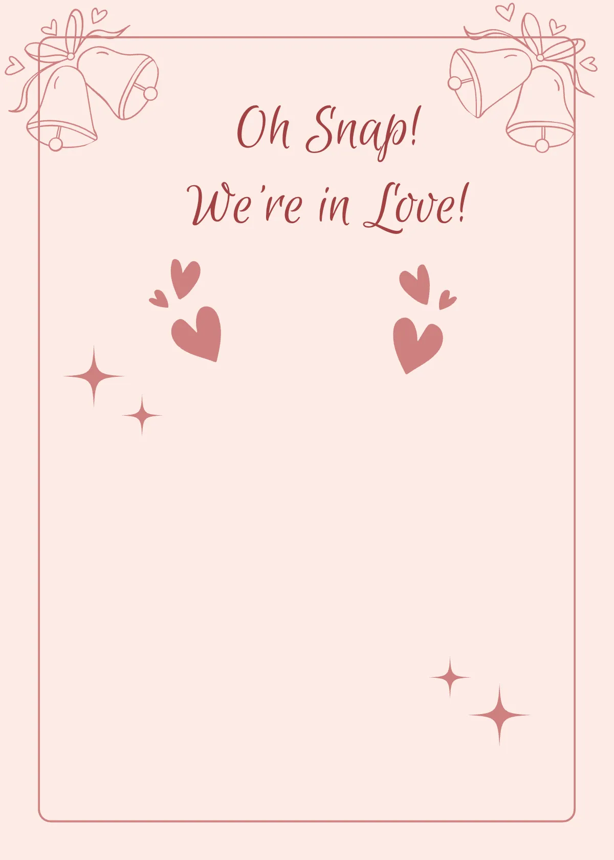 Free Wedding Snap Card Template to Edit Online