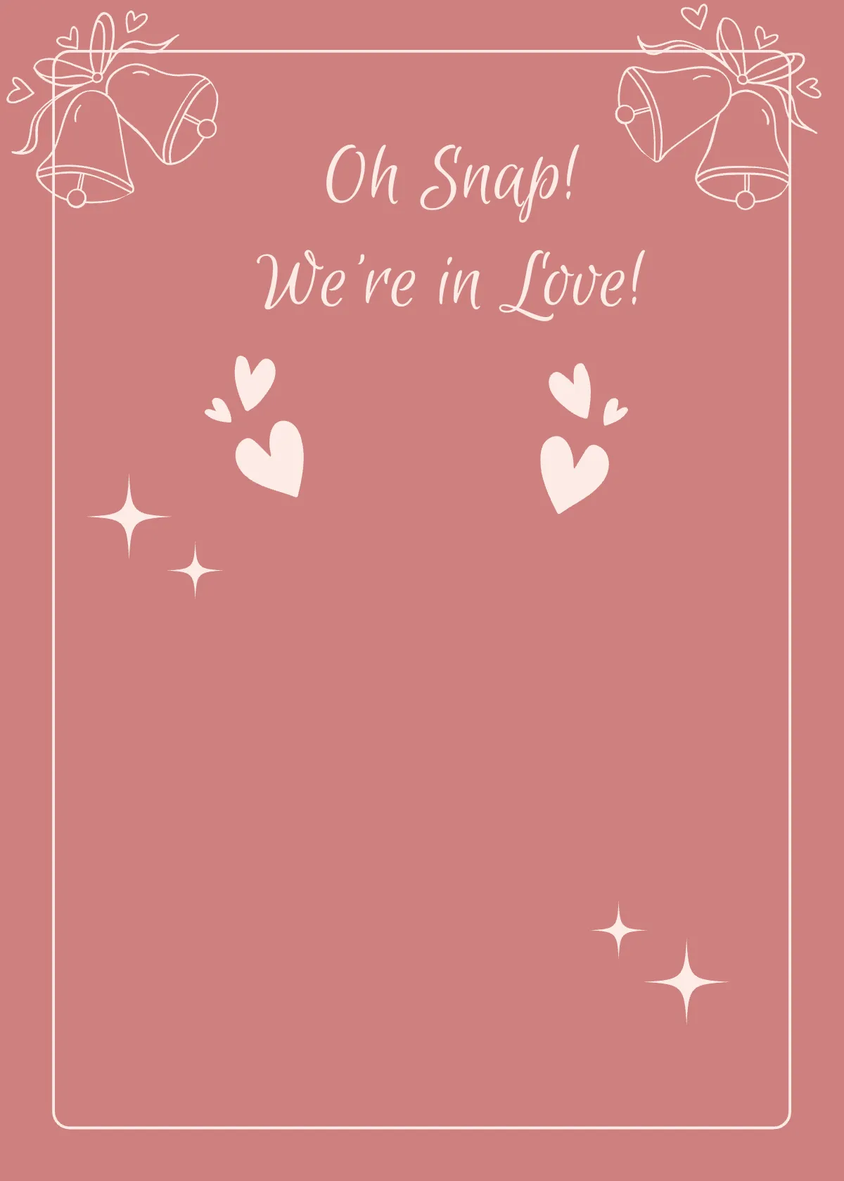 Free Wedding Snap Card Template to Edit Online