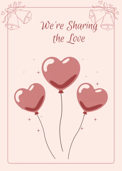 Free Wedding Snap Card Template to Edit Online