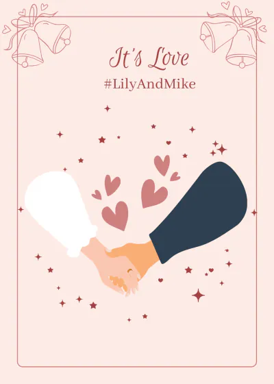 Free Wedding Snap Card Template to Edit Online