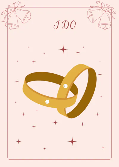 Free Wedding Snap Card Template to Edit Online