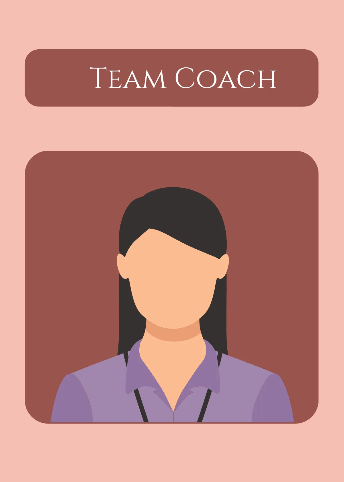 Free Coach Snap Card Template to Edit Online
