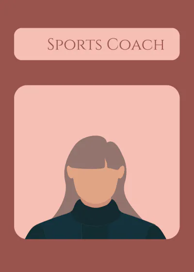 Free Coach Snap Card Template to Edit Online