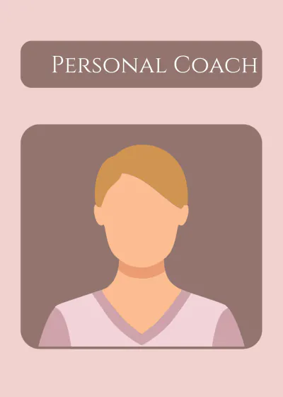 Free Coach Snap Card Template to Edit Online