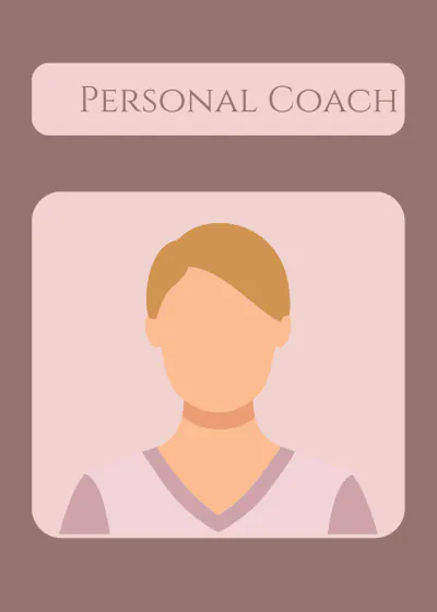 Free Coach Snap Card Template to Edit Online