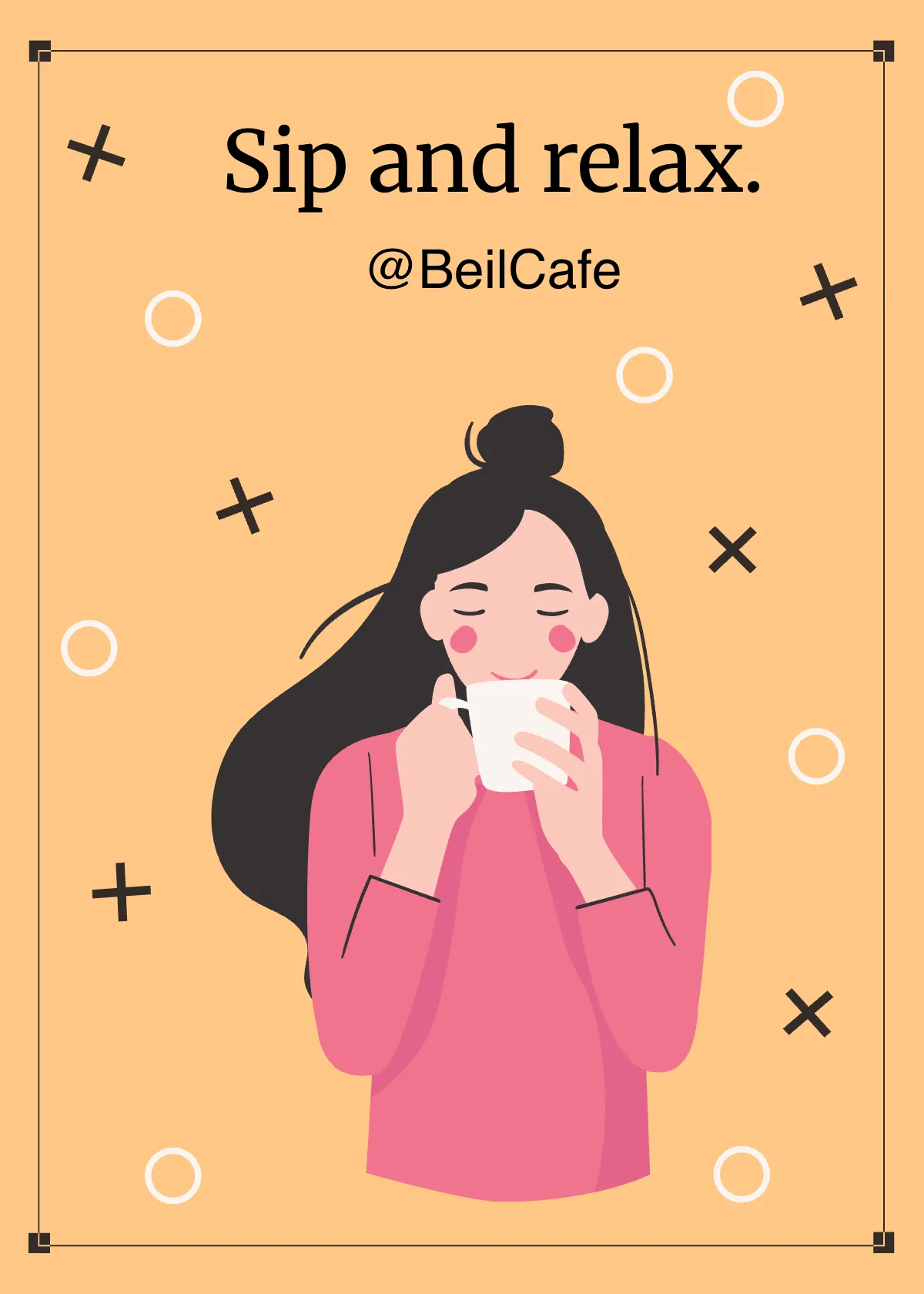 Free Business Snap Card Template to Edit Online