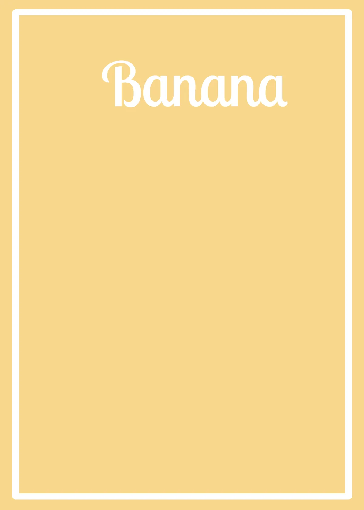 Free Food Snap Card Template to Edit Online