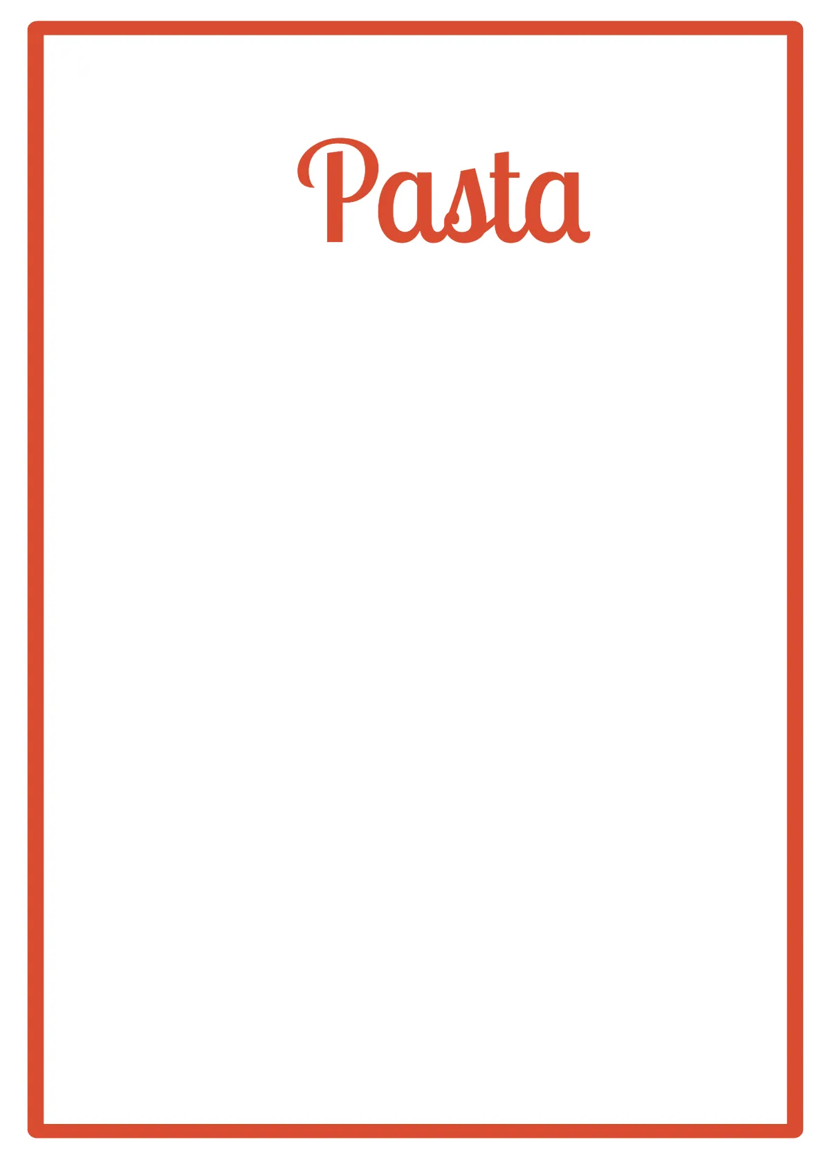 Free Food Snap Card Template to Edit Online