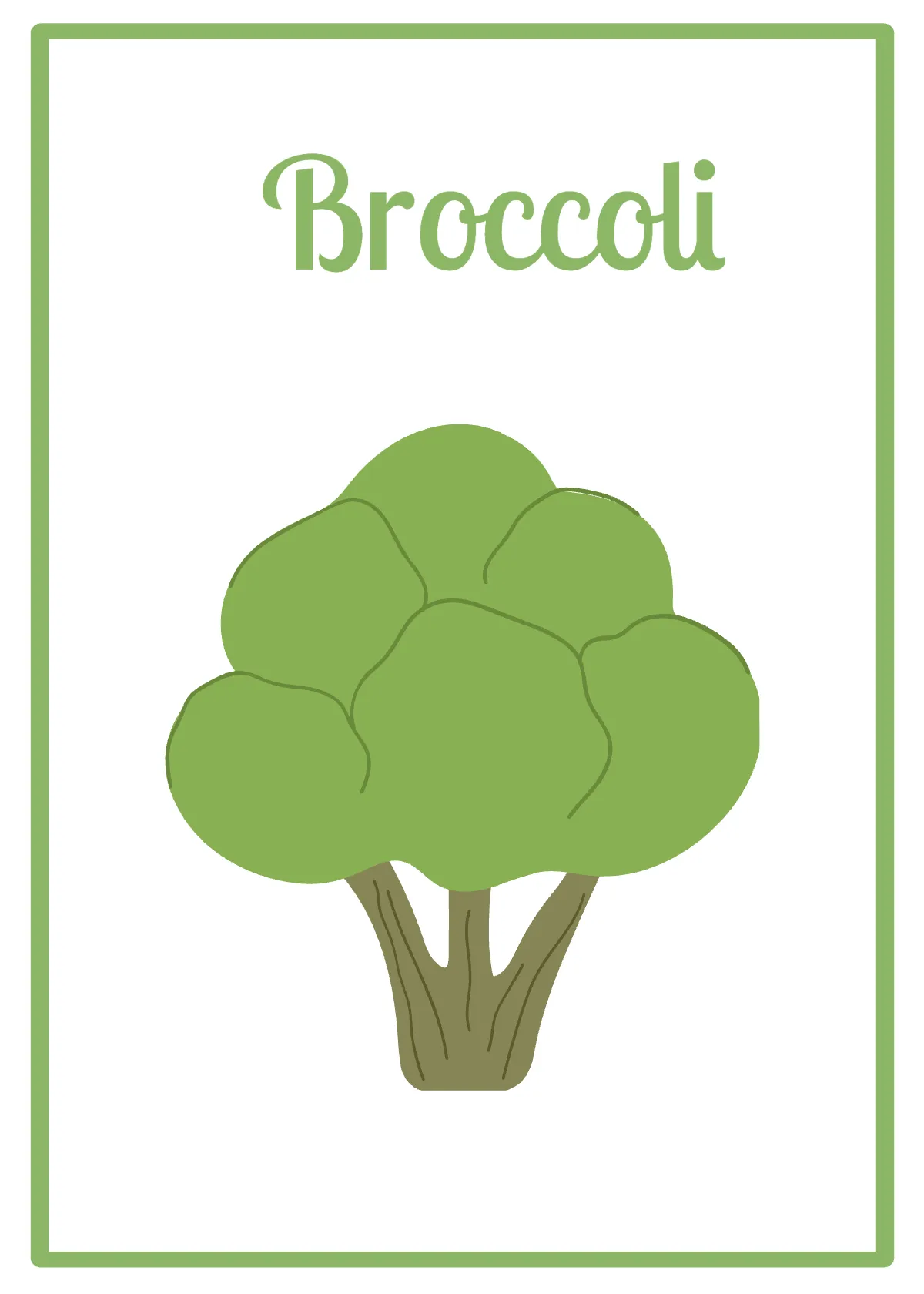 Free Food Snap Card Template to Edit Online