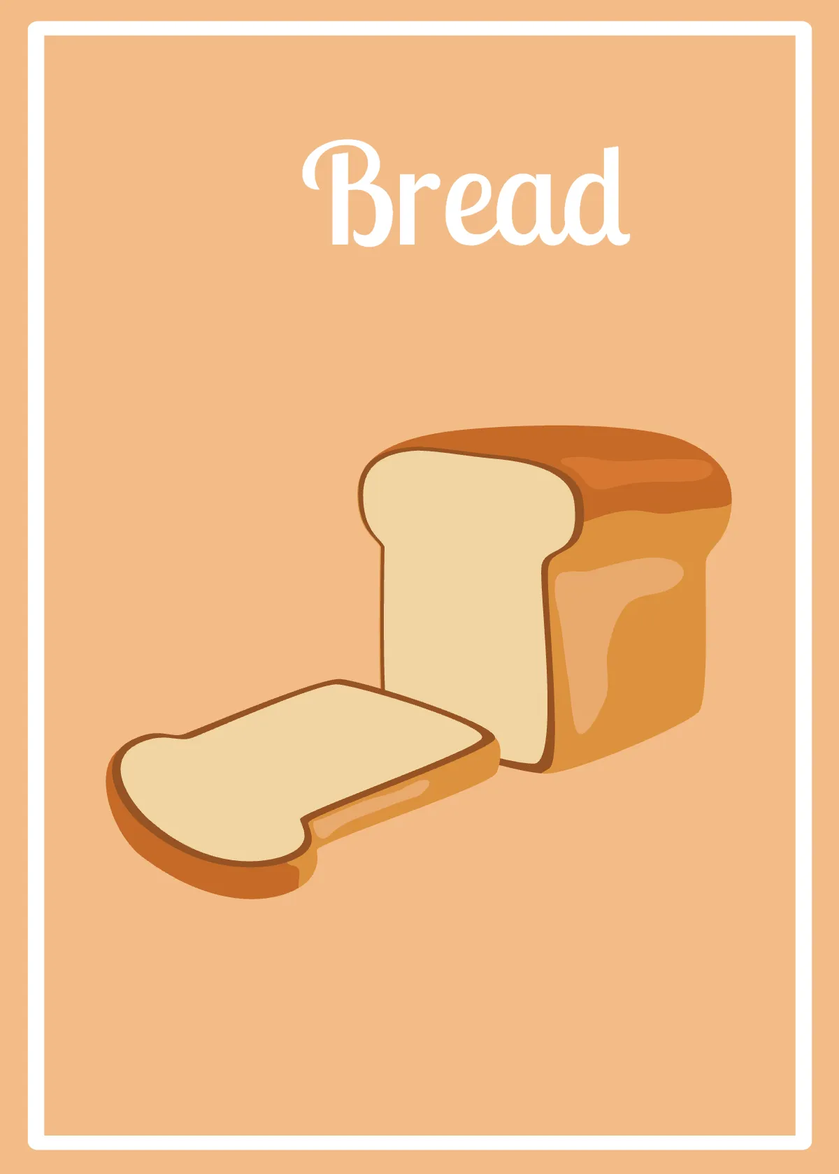 Free Food Snap Card Template to Edit Online