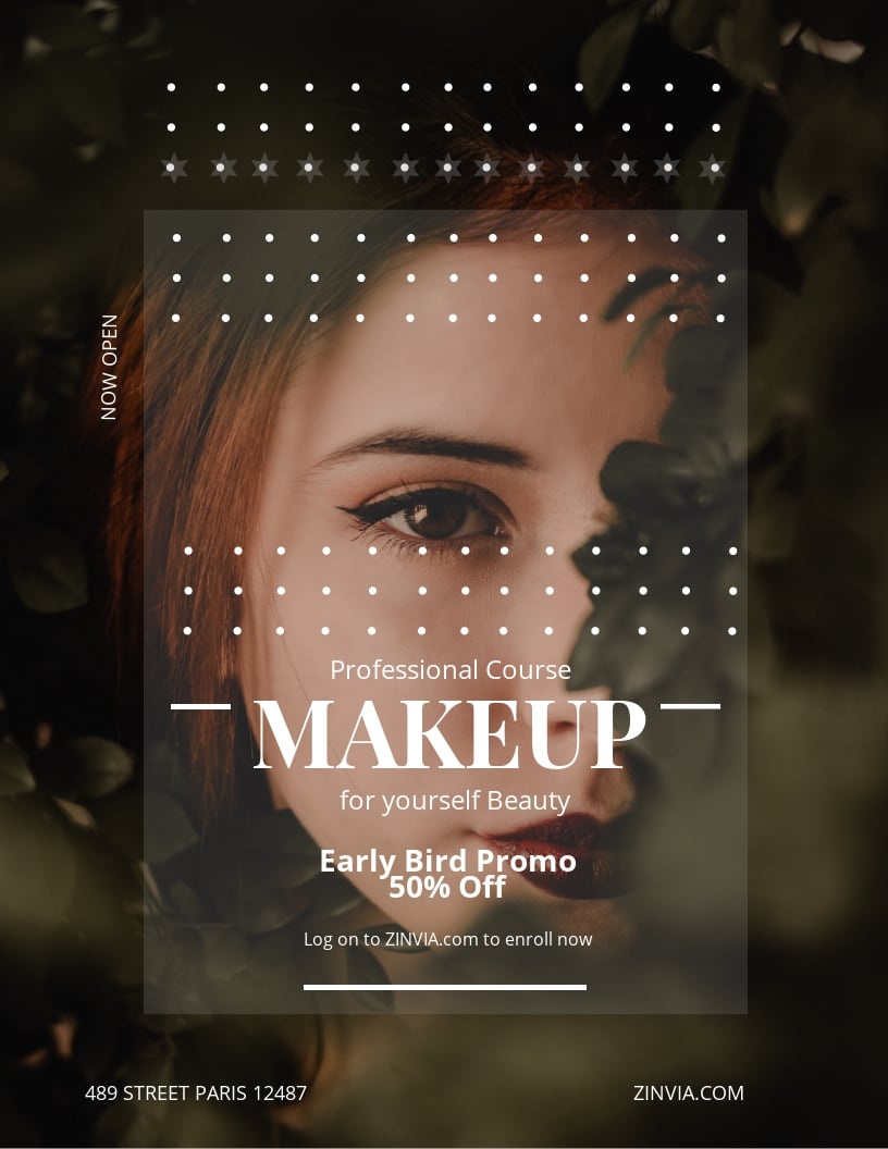 Makeup Artist Flyers Templates