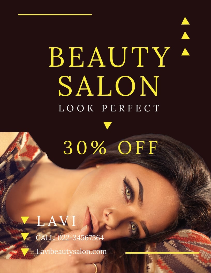 Free Beauty Salon Flyer Template.jpe