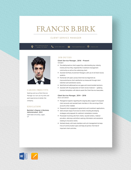 client-project-manager-resume-template-word-apple-pages-template