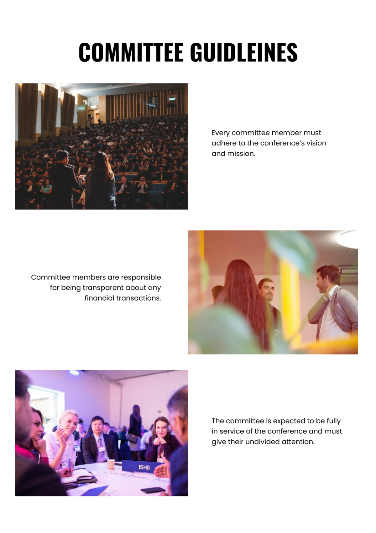 Free Conference Handbook Template to Edit Online