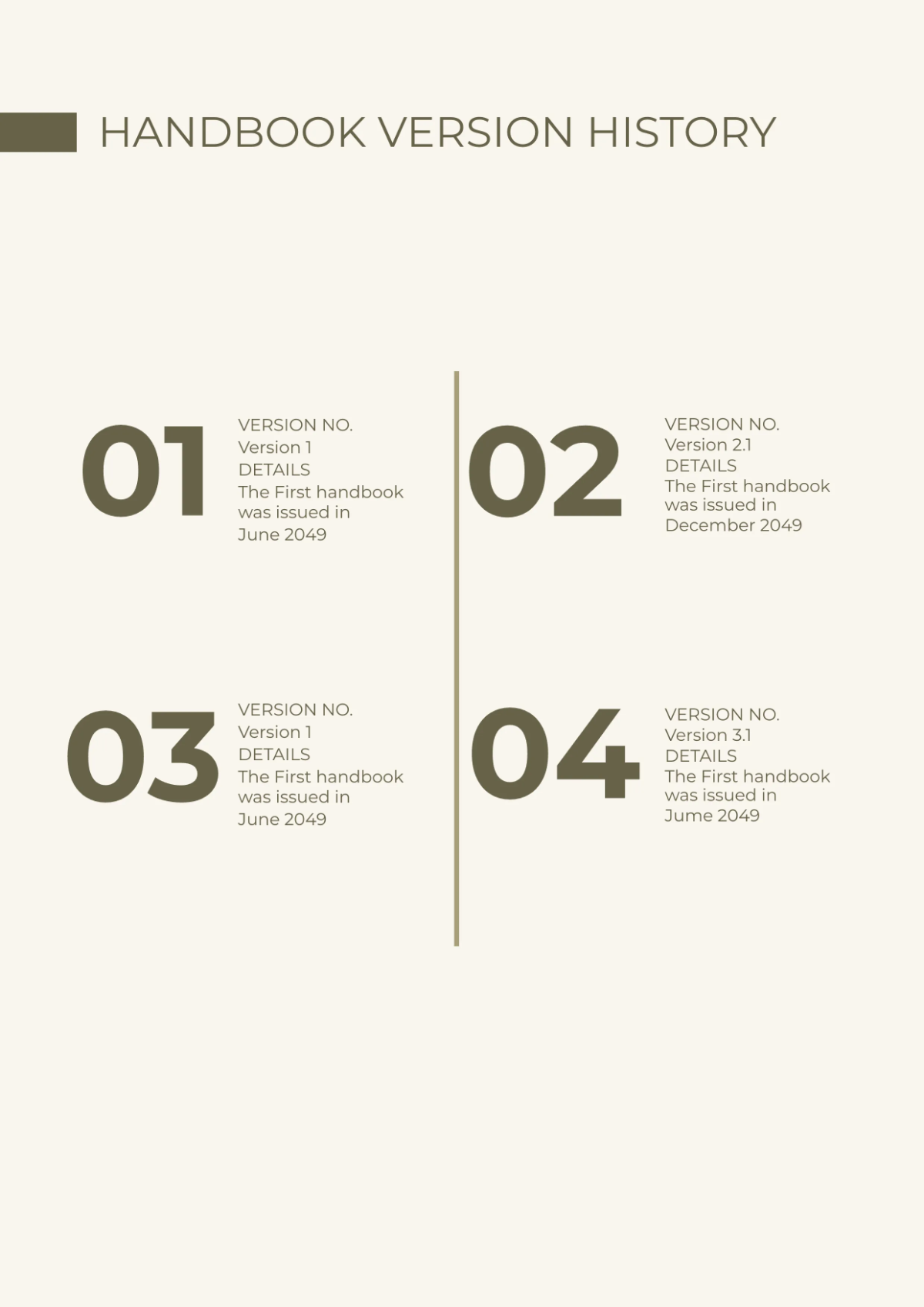 Free Hair Salon Employee Handbook Template to Edit Online