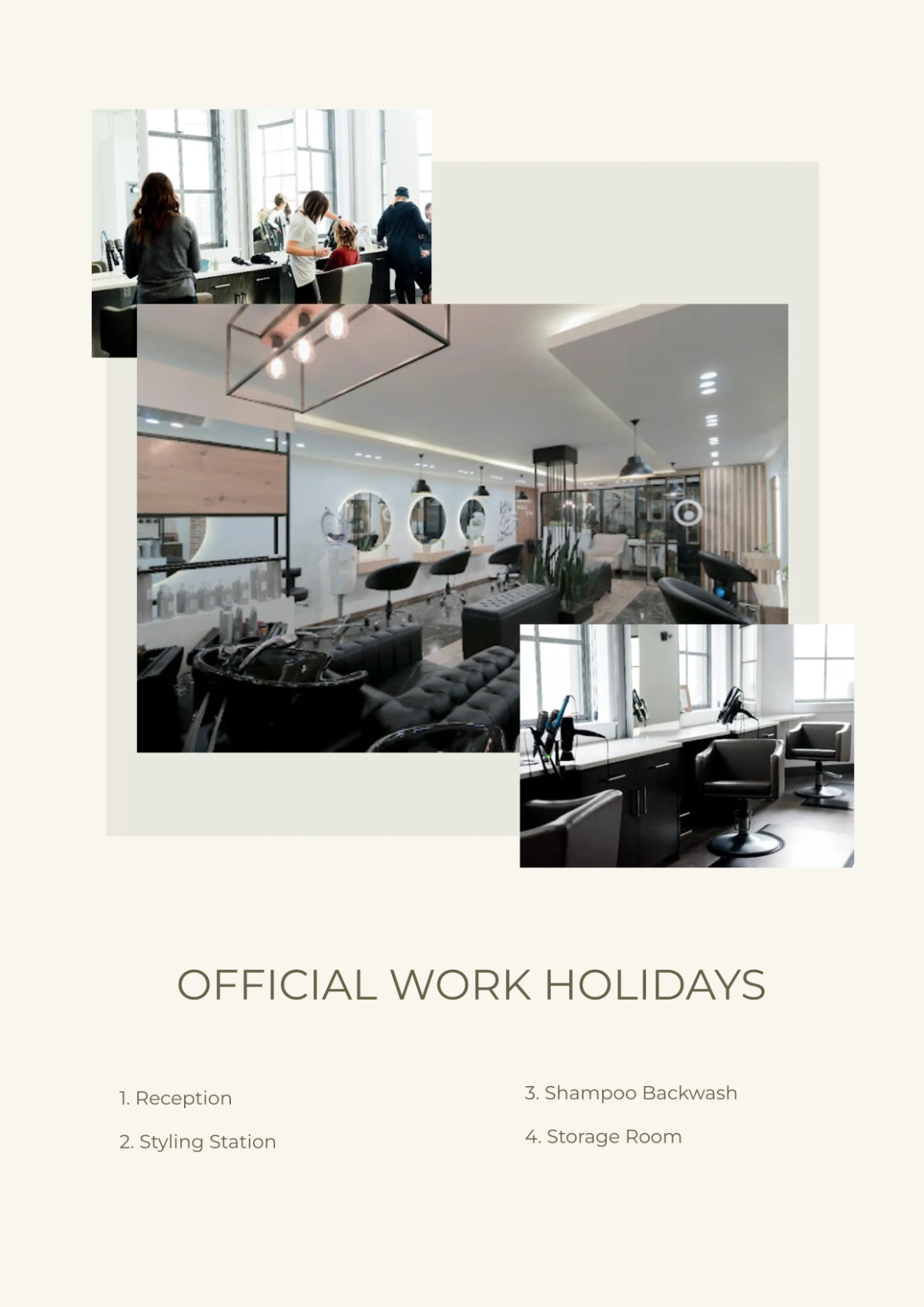 Free Hair Salon Employee Handbook Template to Edit Online