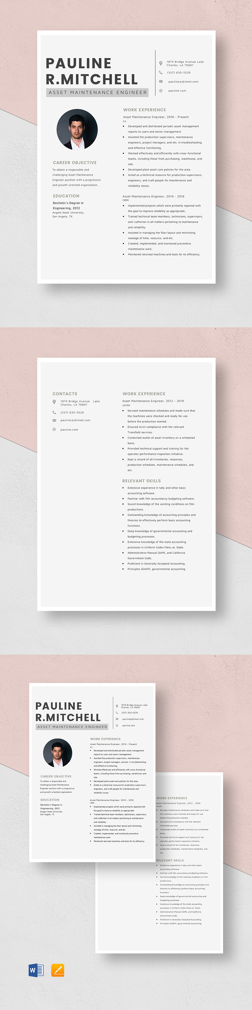 free-maintenance-management-resume-template-word-apple-pages