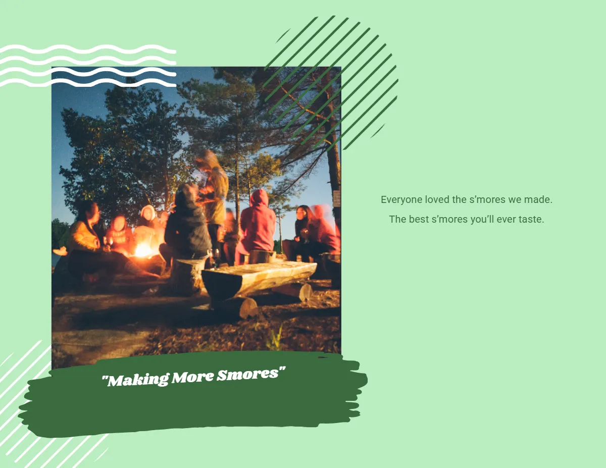 Free Scrapbook Album Template to Edit Online