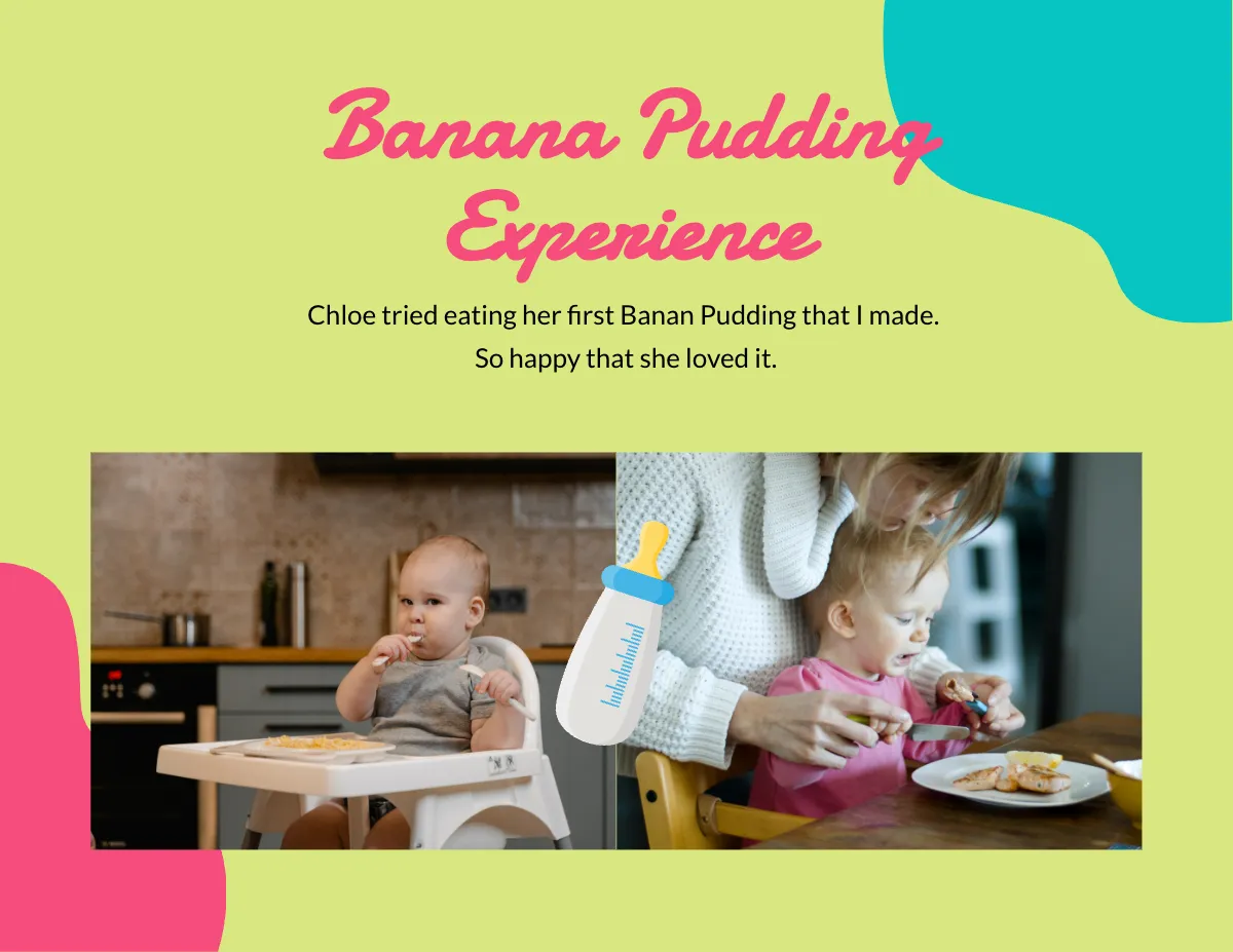 Free Baby Scrapbook Template to Edit Online