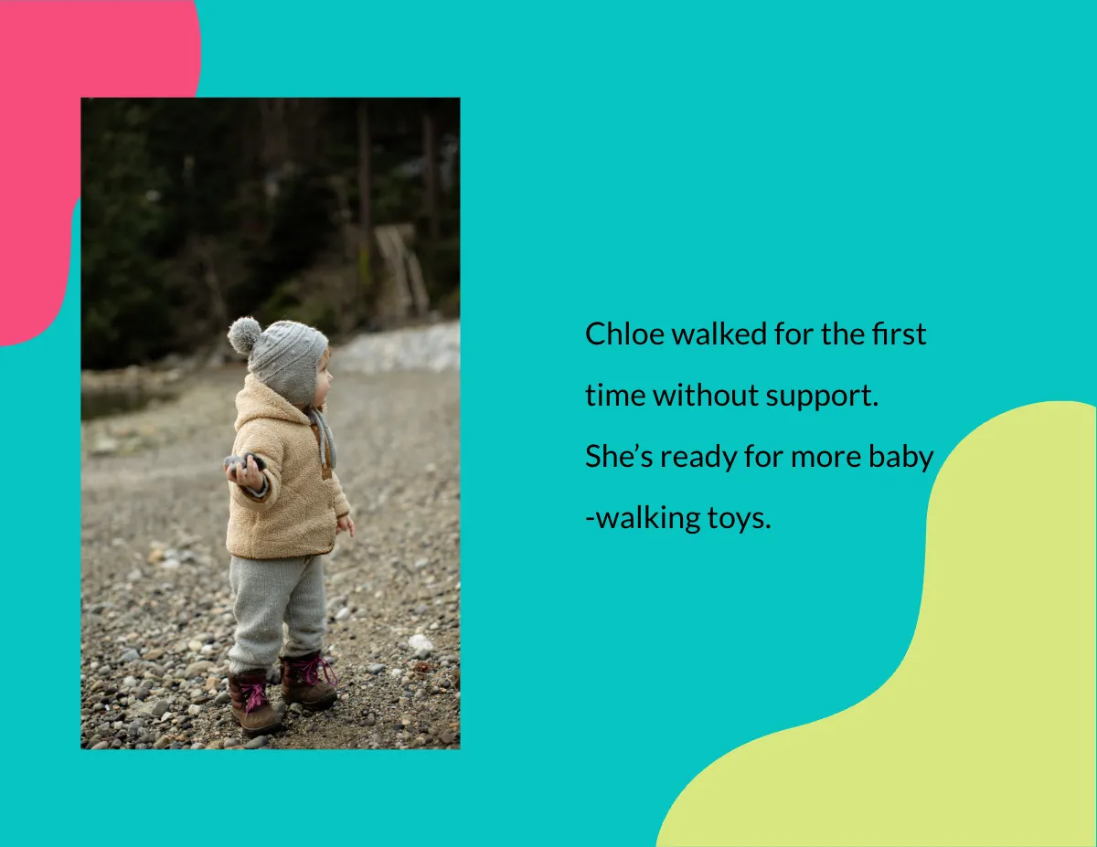 Free Baby Scrapbook Template to Edit Online