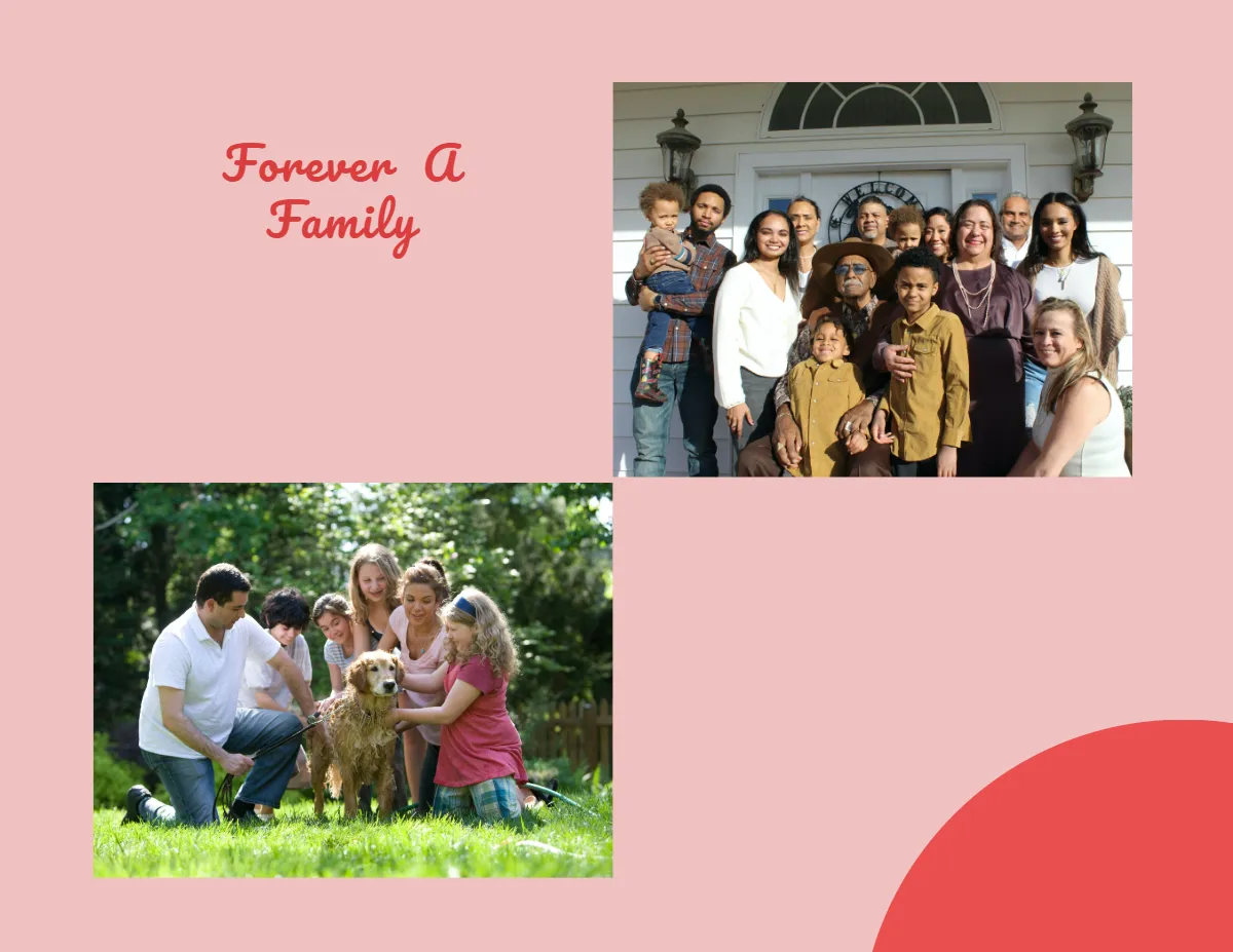 Free Photo Scrapbook Template to Edit Online