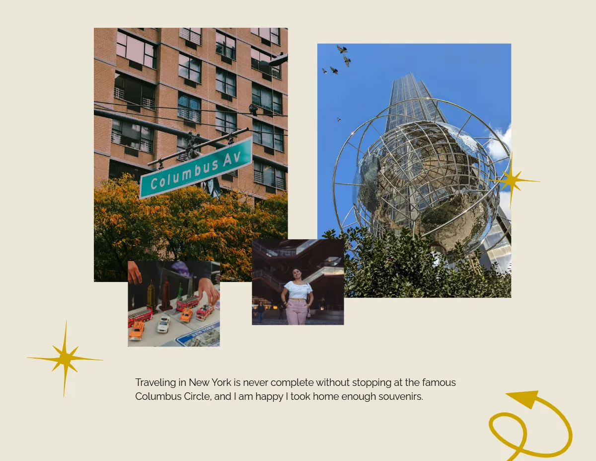 Free Travel Scrapbook Template to Edit Online