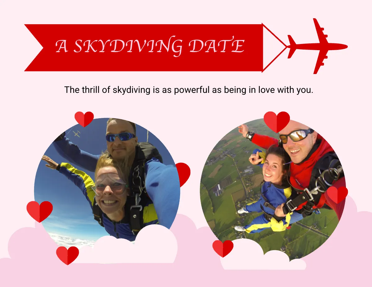Free Adventure Scrapbook For Couples Template to Edit Online