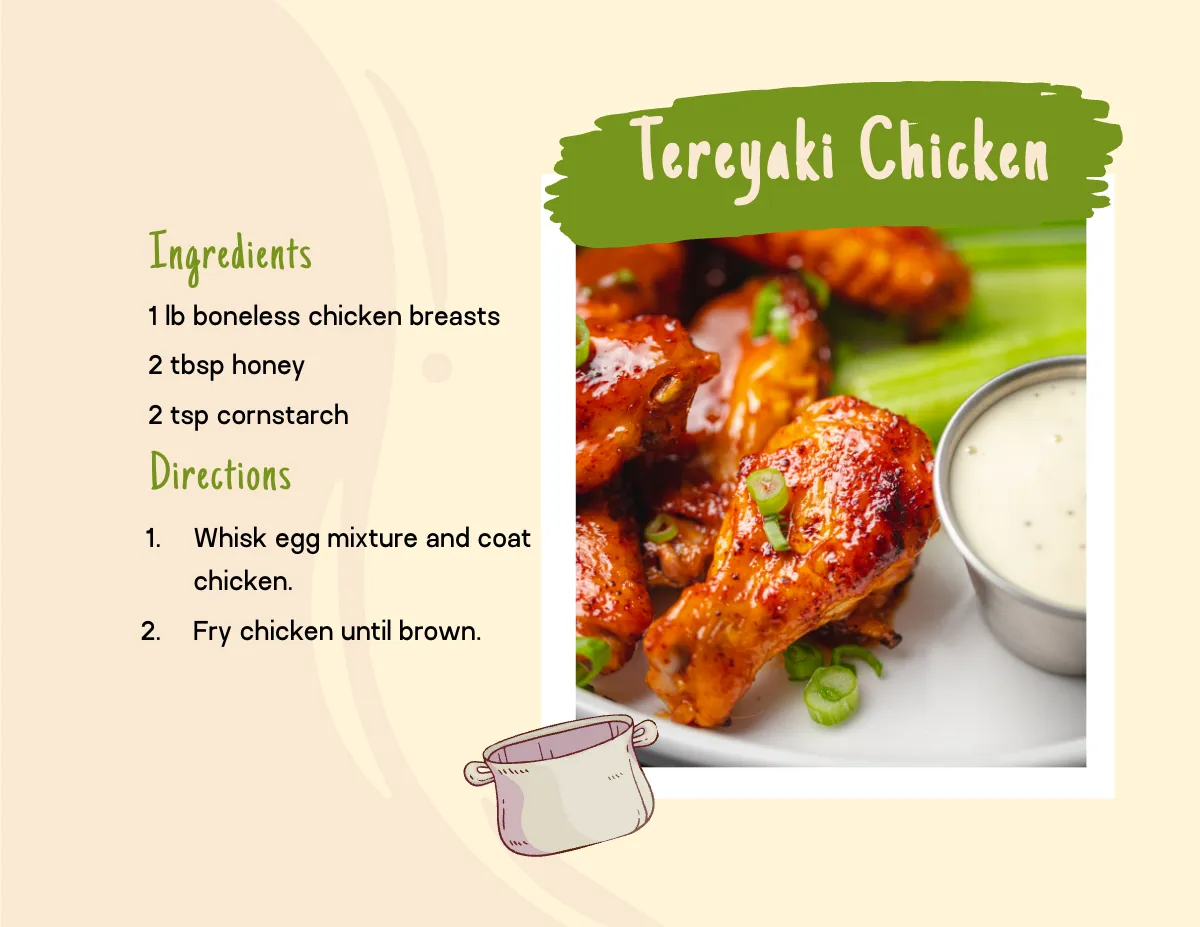 Free Recipe Scrapbook Template to Edit Online