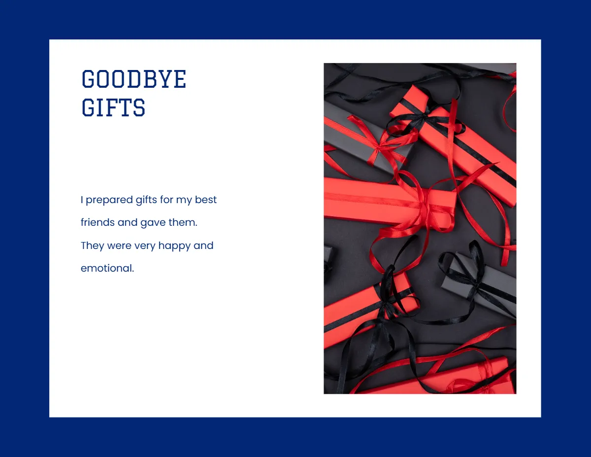 Free Graduation Scrapbook Template to Edit Online