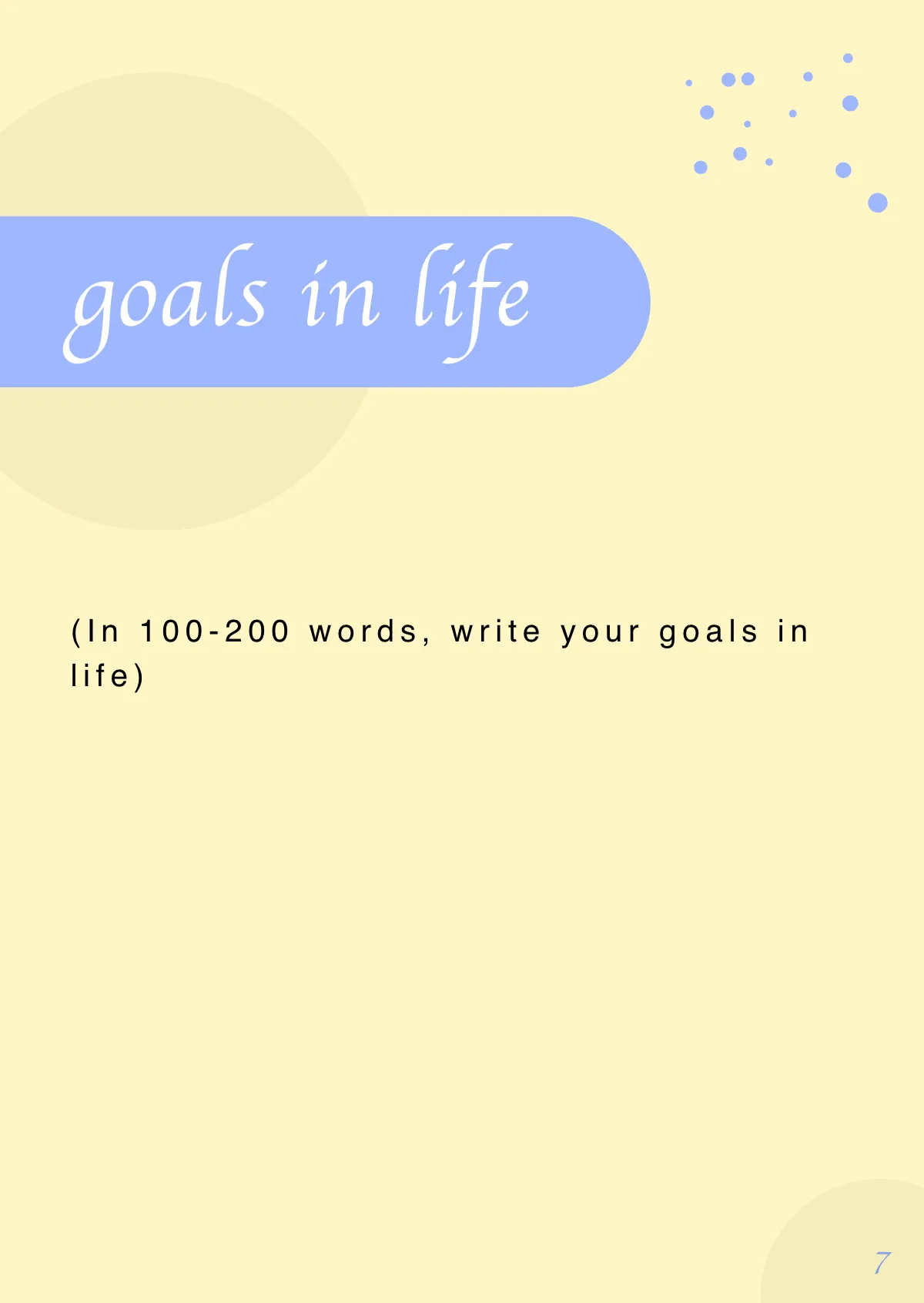 Free Minimalist About Me Booklet Template to Edit Online