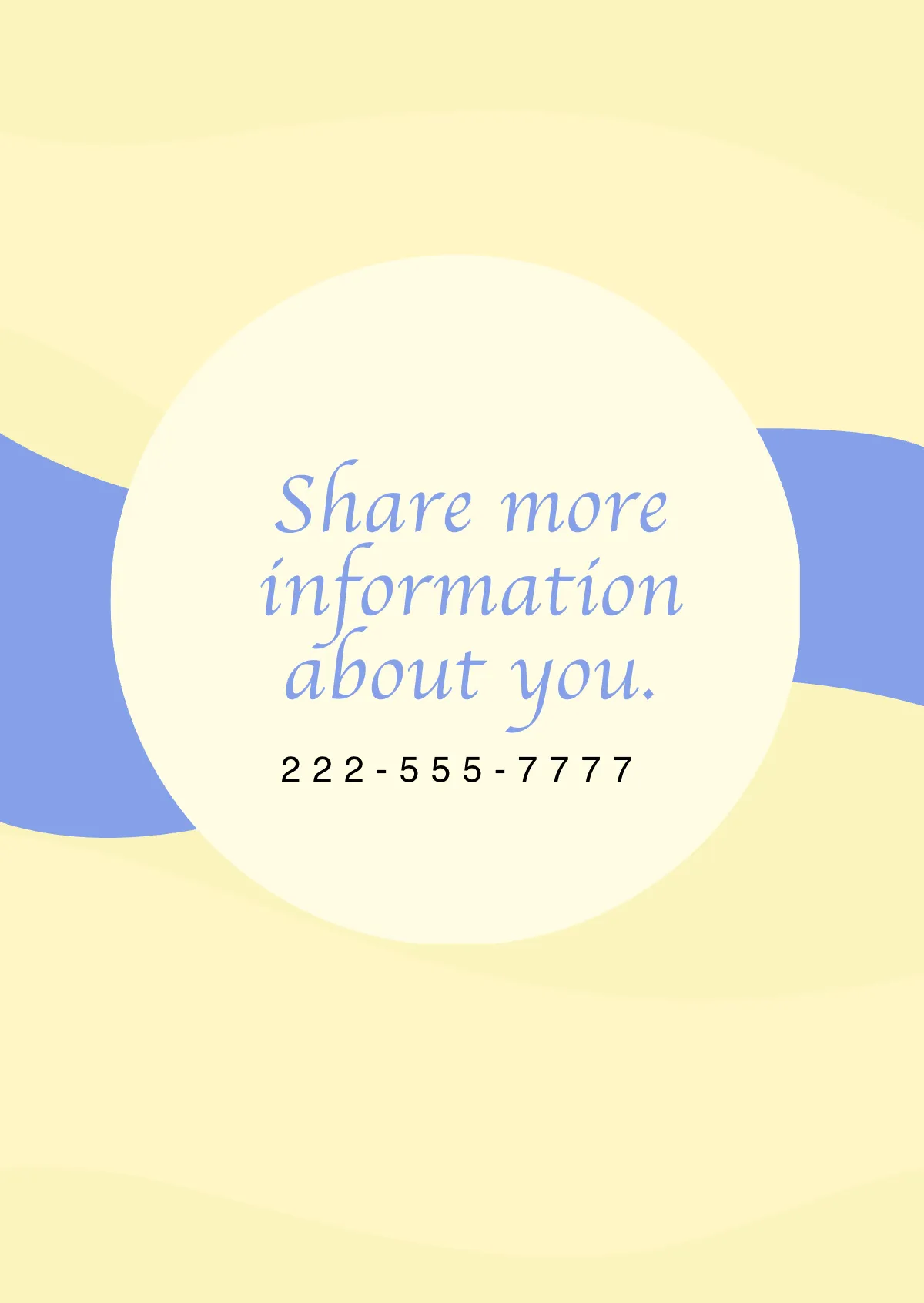 Free Minimalist About Me Booklet Template to Edit Online