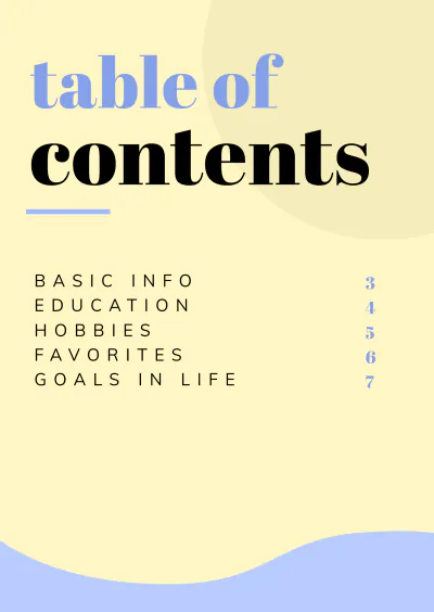Free Minimalist About Me Booklet Template to Edit Online