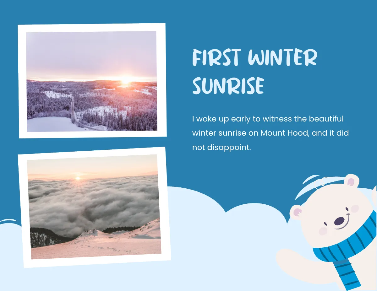 Free Simple Scrapbook Template to Edit Online