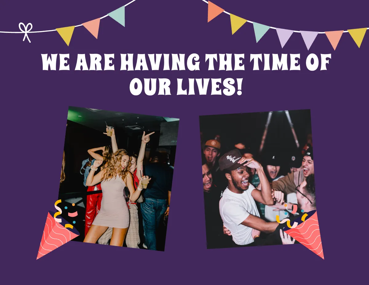 Free Party Scrapbook Cover Template to Edit Online