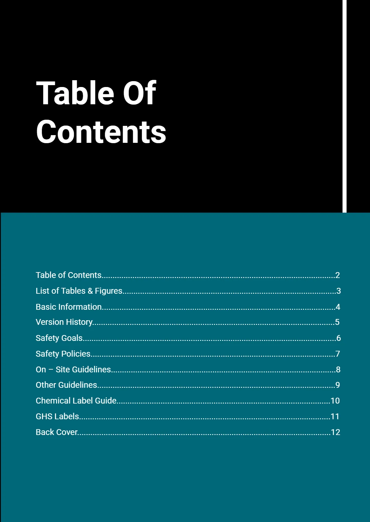 Free Employees Safety Handbook Template to Edit Online