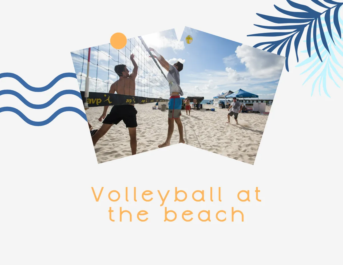 Free Creative Beach Scrapbook Template to Edit Online