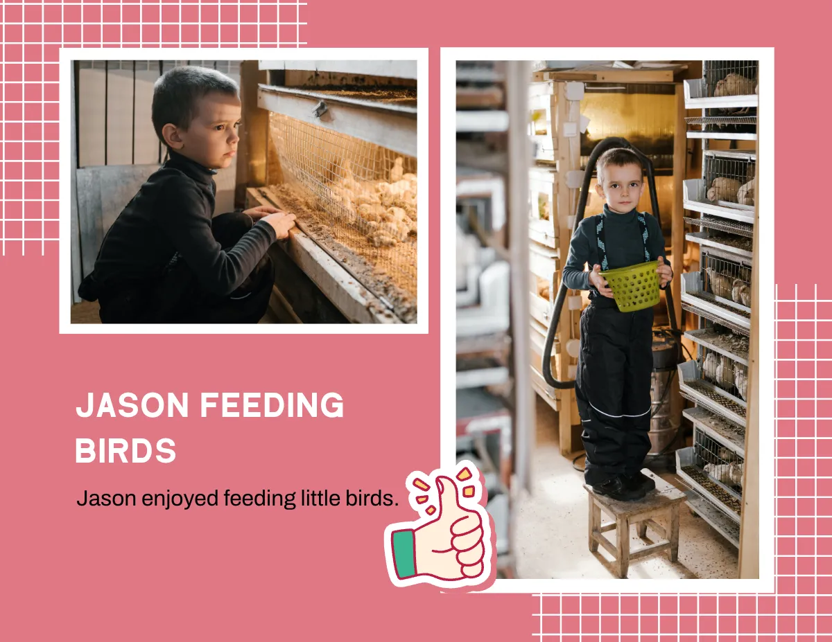 Free Preschool Scrapbook Template to Edit Online