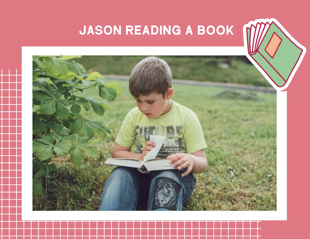 Free Preschool Scrapbook Template to Edit Online